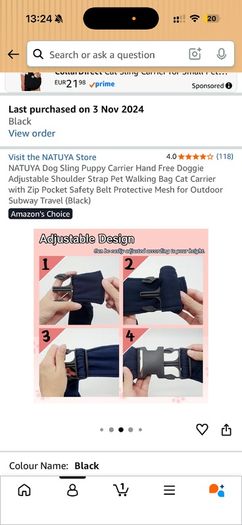 Dog Sling