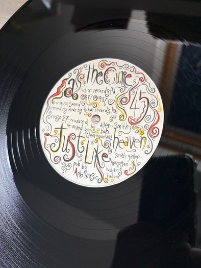 The Cure vinyl 12" vinyl record
