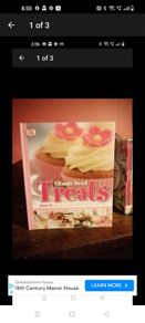 Child's Ultimate sweet treats cookery book beautiful recipes.