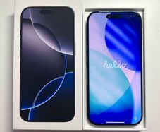 iPhone 16 Pro 128GB Black Titanium  Like New