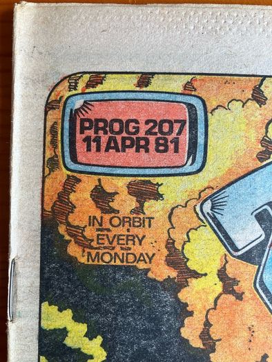 Comic: '2000AD' no. 207 (11/04/1981)