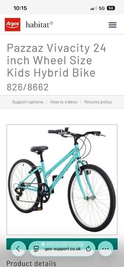 24"bike