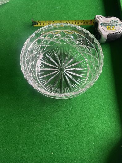 Waterford Crystal 8" Bowl with etchjng