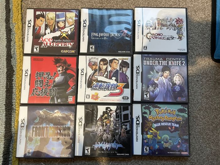Nintendo DS Games Pokemon Zelda Dragon Quest