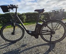 Raleigh Dover Impulse XXL E-Bike - 17Ah Battery, Step-Through, 28"