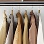 Set of 2, Wardrobe with 2 Clothes Rails, Storage of Clothes, Fabric Cabinet, Clothes Rack, Foldable, Dressing Room, Bedroom, 140 x 43 x 174 cm, Grey Image 6