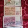 Ireland Full Set B Series Banknotes Image 7