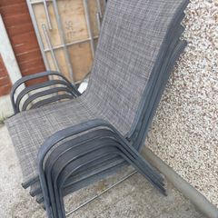4 spare garden chairs
