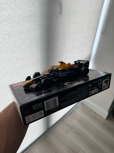 LEGO F1 RedBull (Red Bull F1 merch) built