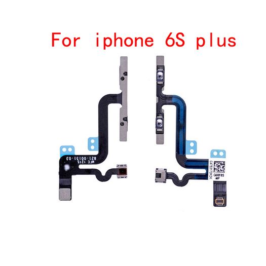 Volume Buttons Side Mute Switch Flex Cable Replacement for iPhone 6S Plus#150216
