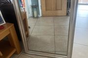 Vintage Silver Framed Mirror