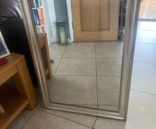 Vintage Silver Framed Mirror