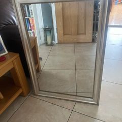 Vintage Silver Framed Mirror