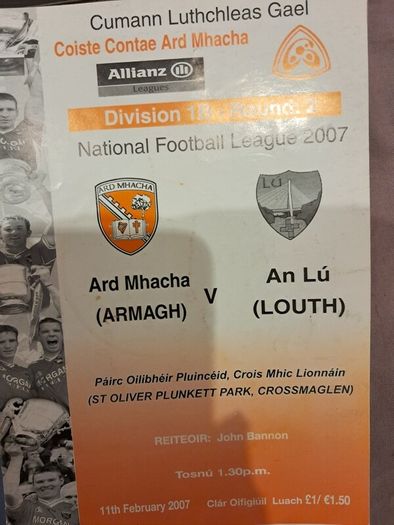 GAA Programmes X 16