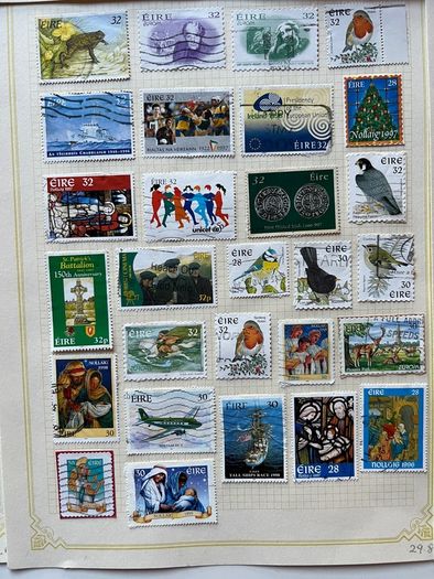 Irish stamps 19 pages
