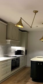 Elstead Provence Light Wall or Ceiling Light/Pendant - Aged Brass
