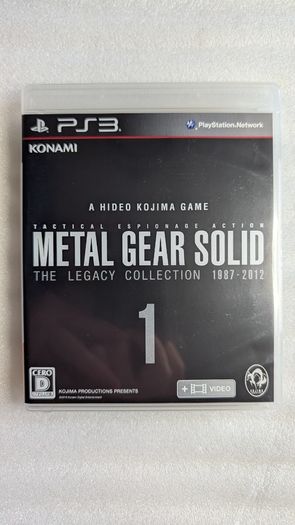 Metal Gear Solid The Legacy Collection 1987-2012 - PlayStation 4 Japan Import