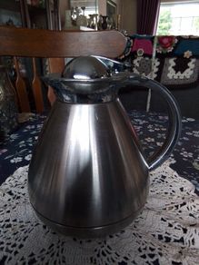 Brushed Steele Thermos Hot/Cold WaterJug