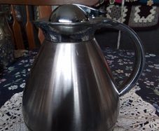 Brushed Steele Thermos Hot/Cold WaterJug