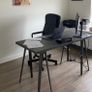 Ikea Grey Desk Image 3
