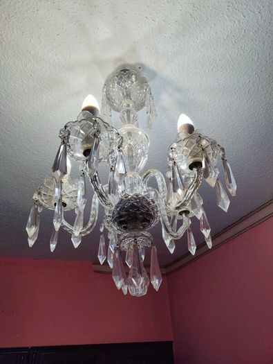 Waterford Crystal Five Light Chandelier