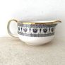 Vintage Crown Staffordshire Black Victoria Creamer Image 4