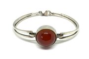 Mid century silver bangle