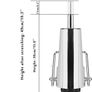 Replacement hydraulic pump cylinder for metal barber chair Image 2
