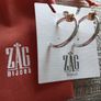"ZAG" Hoop Earrings(Brand New) PRICE DROP Image 3