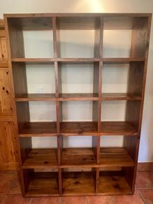 Solid Teak Bookcase
