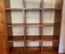 Solid Teak Bookcase