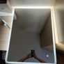 Modern LED Bathroom Mirror with Touch Control Image 3