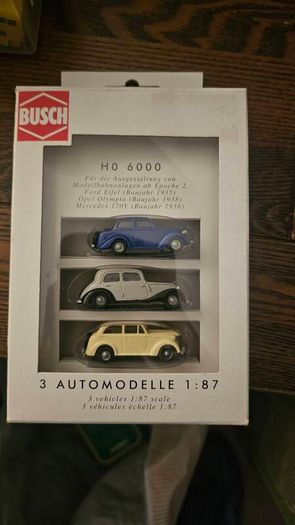 1:87 scale vintage cars