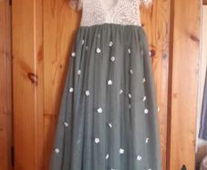 Wedding decor / flowergirl dress / dressing gowns