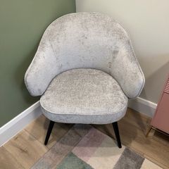 Grey Accent Armchair - Brand New in box - Harvey Norman