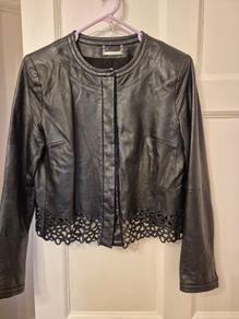 DVF Leather jacket