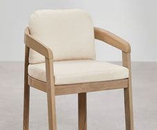 NEW Sklum Uleno Garden Chair - Acacia Wood - Original Packaging