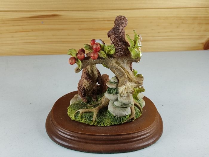 Vintage Nature Studies Leonardo Collection Figure 1992 Otters