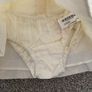 Zara baby girl light beige embroided dress 3-6 m Image 3