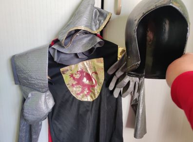 Knight boy kids costume 6-8
