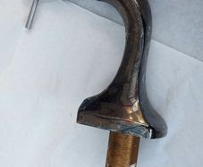 beer tap,with mount ,used condition, see pictures,,sold as is ,buyer collects or pays postage thank you