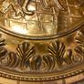 A pair of Early Twentieth Century Elpec Brass Chargers Image 7
