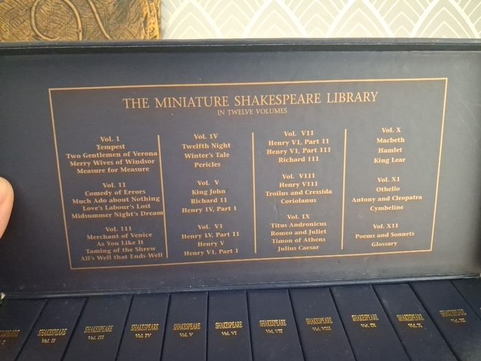 Miniature Shakespeare Library