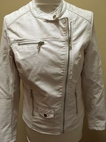 Stradivarius Leather effect jacket - size S