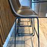 3 x Williston Forge Williams Faux Leather Bar Stools  Excellent Condition Image 2