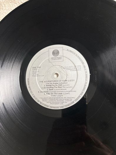 Thin Lizzy vinyl lp. Irish pressing