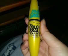 Maybelline the colossal volume express mascara color shock in electric blue