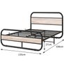 Double Size Bed Frame with Headboard Image 9