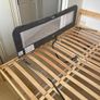 Double standard bed with baby bed barrier Image 2