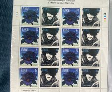 Thin Lizzy and Phil Lynott Stamps